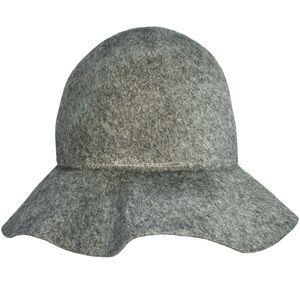 RARE Vintage NEUMANN ENDLER New Haven Tweed 100% Wool Floppy Capeline Hat 60s70s